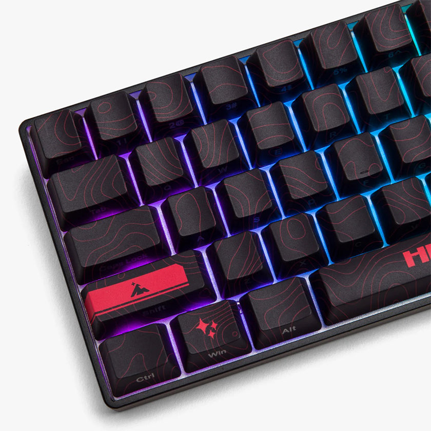 Higround Topograph Series Basecamp 65 keyboard LAVAROCK