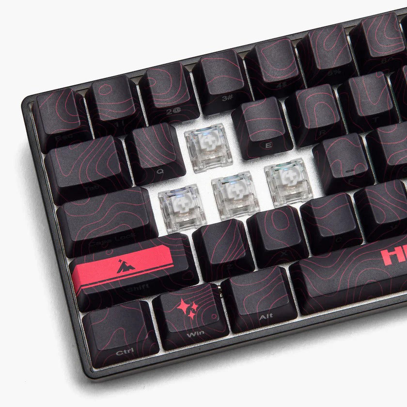 Higround Topograph Series Basecamp 65 keyboard LAVAROCK