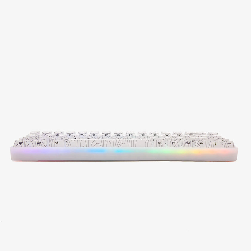 Higround Topograph Series Basecamp 65 keyboard SNOWSTONE