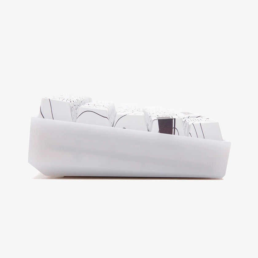 Higround Topograph Series Basecamp 65 keyboard SNOWSTONE