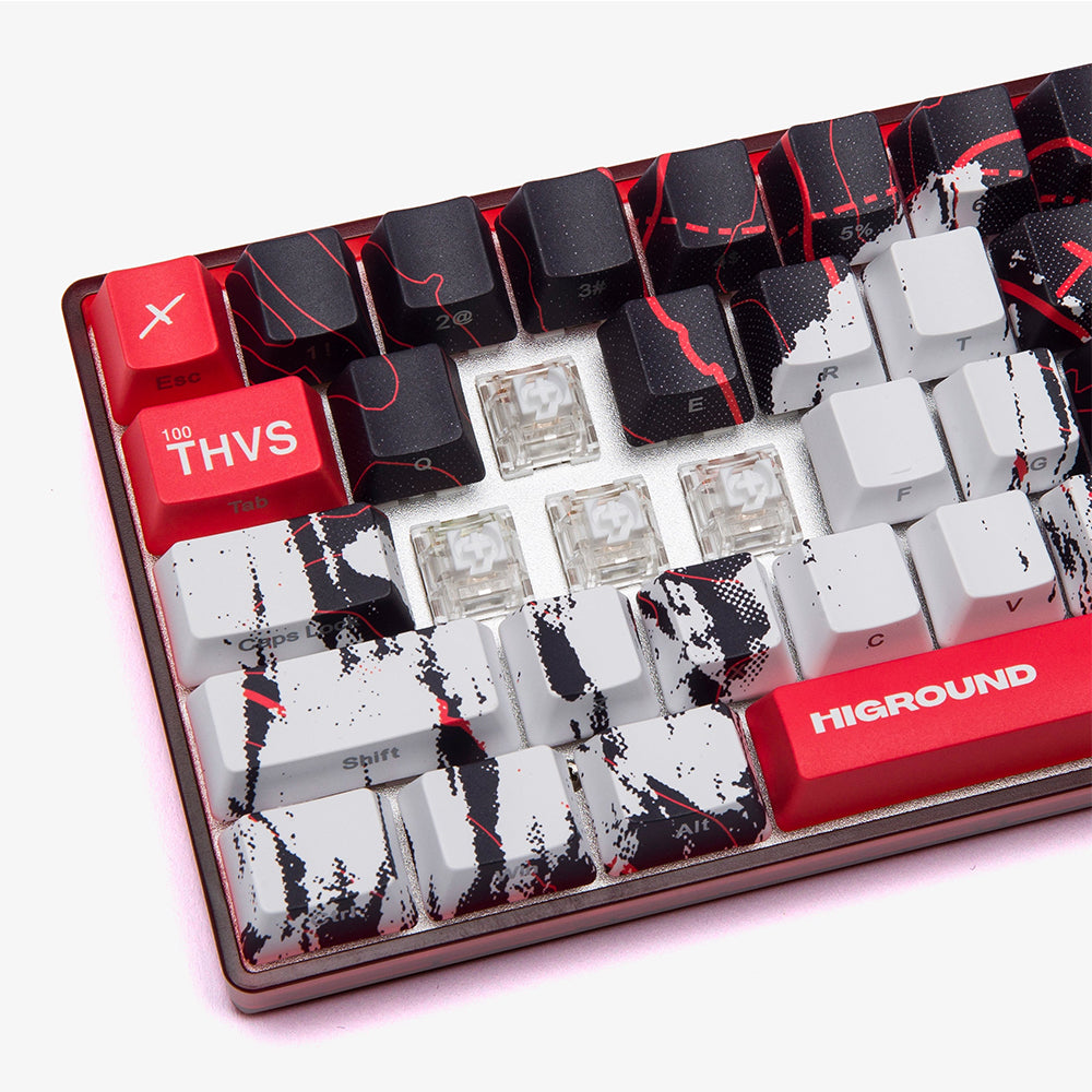 Higround x TTC White Flame Switch Set (36 Switches)
