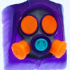 Hot Keys Project Specter Key Cap - Trans. Purple x Orange (Orange eyes)
