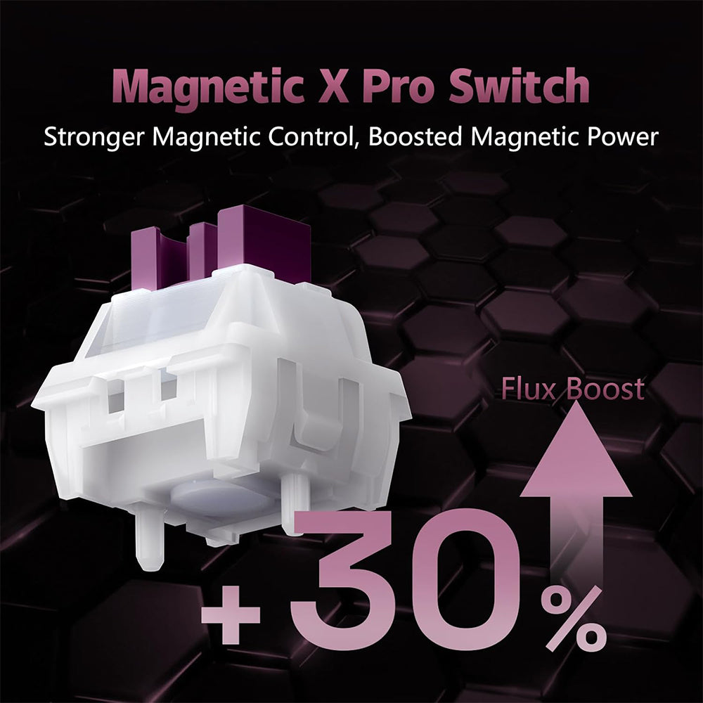 iQunix EV63 Magnetic Switch Gaming HE Keyboard Silver Blade (RS Version)