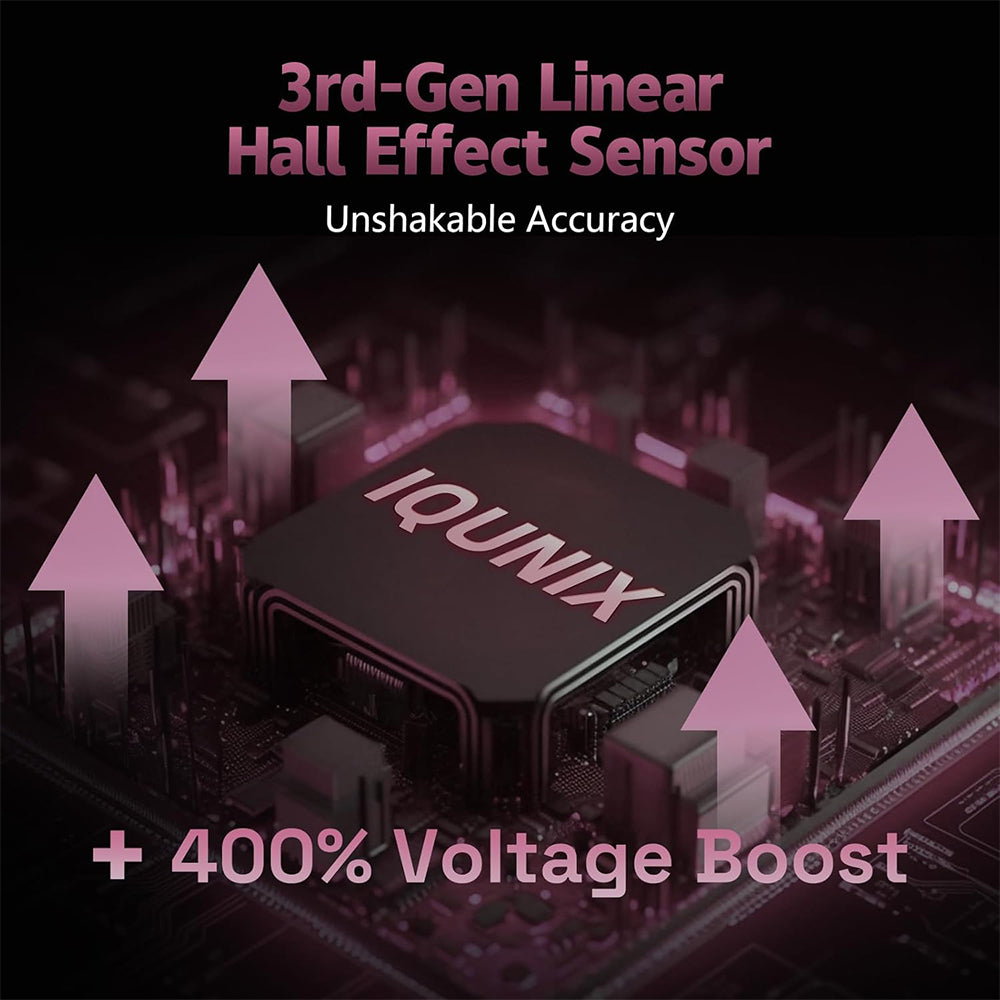 iQunix EV63 Magnetic Switch Gaming HE Keyboard Silver Blade (RS Version)