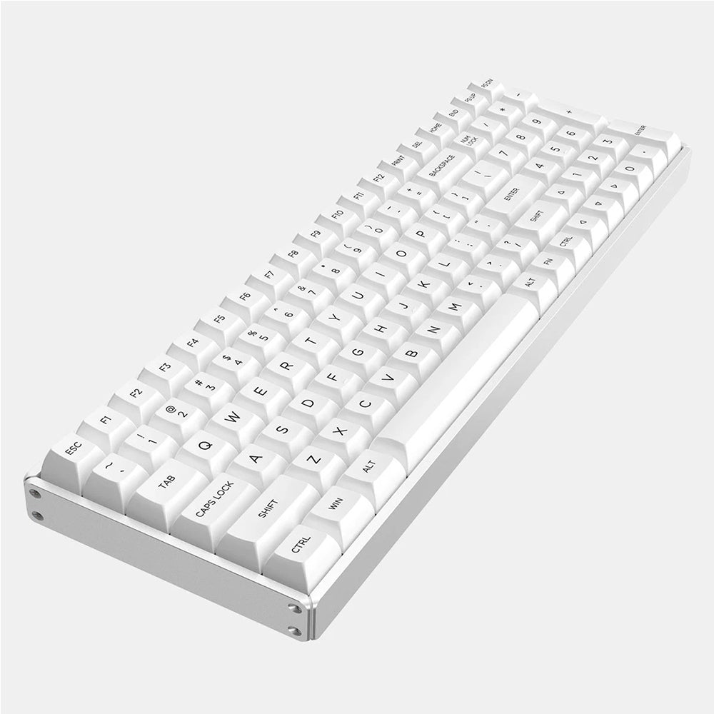 iQunix F96 KAT Mechanical Keyboard Wired Non-RGB White