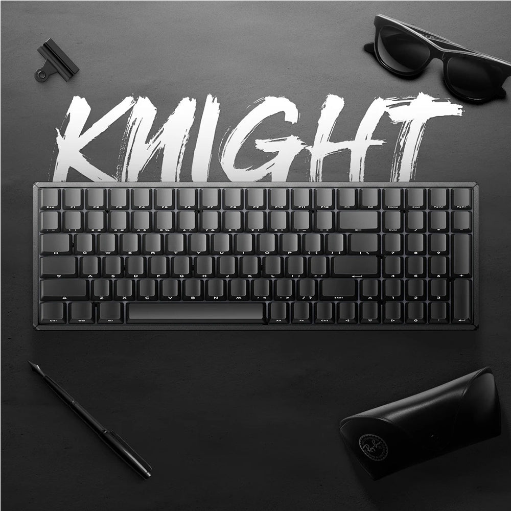 iQunix F96 Knight Mechanical Keyboard Wireless Black