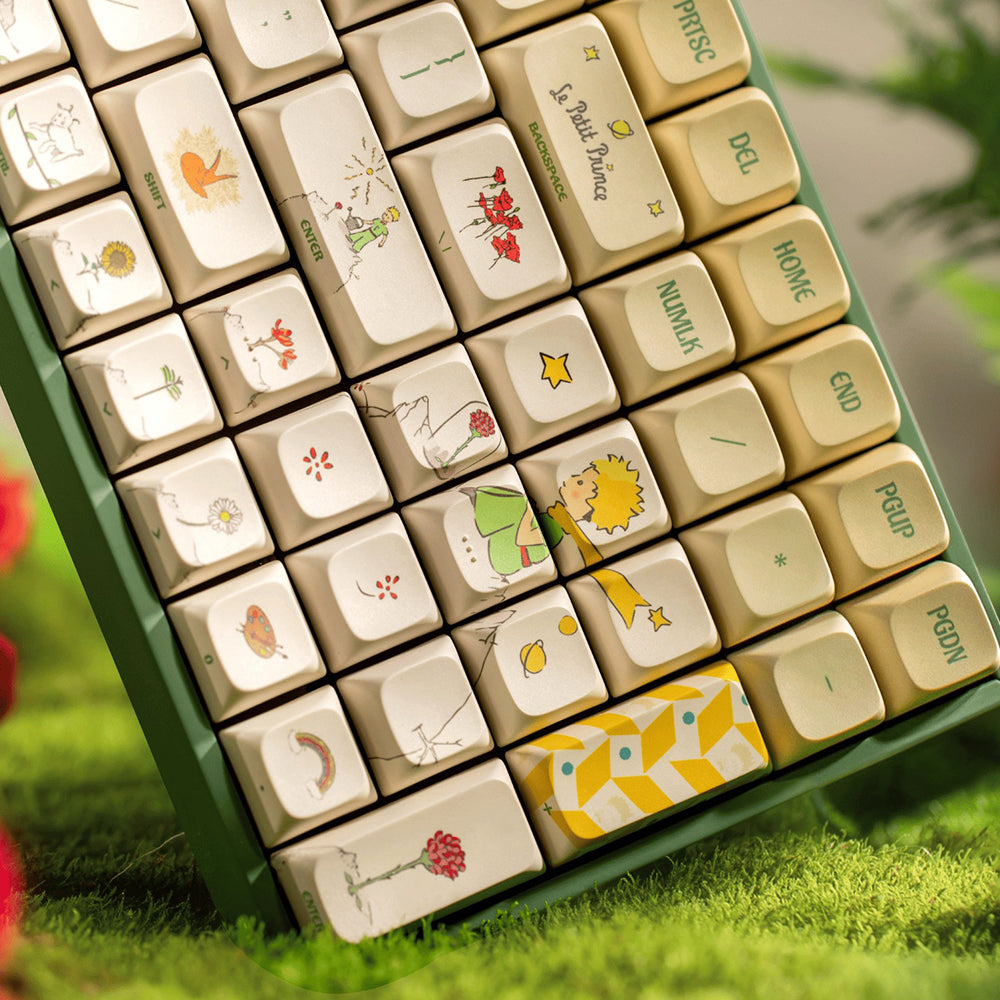 iQunix x Little Prince F97 Wireless Mechanical Keyboard Floral Date