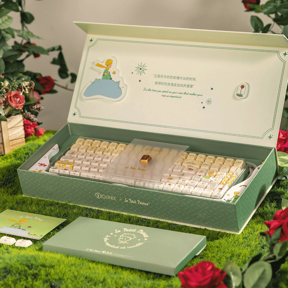 iQunix x Little Prince F97 Wireless Mechanical Keyboard Floral Date