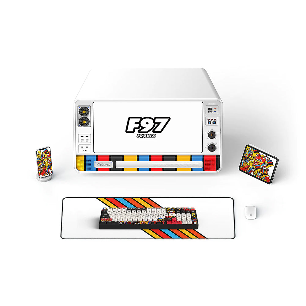 iQunix F97 Wireless Mechanical Keyboard Graffiti Diary