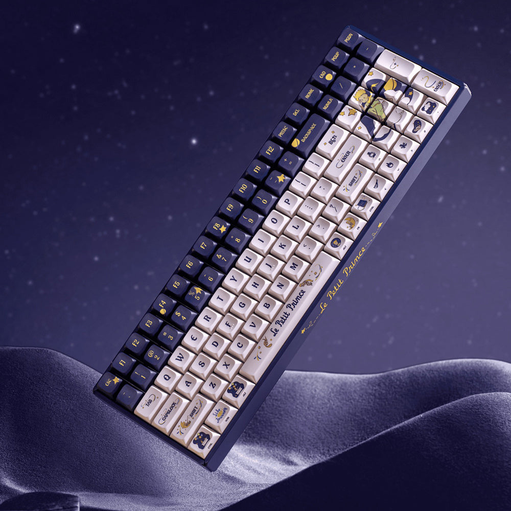 iQunix x 星の王子さま F97 メカニカルキーボード 有線 無線 US配列 97