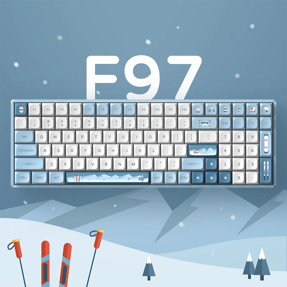 iQunix F97 Wireless Mechanical Keyboard Wintertide