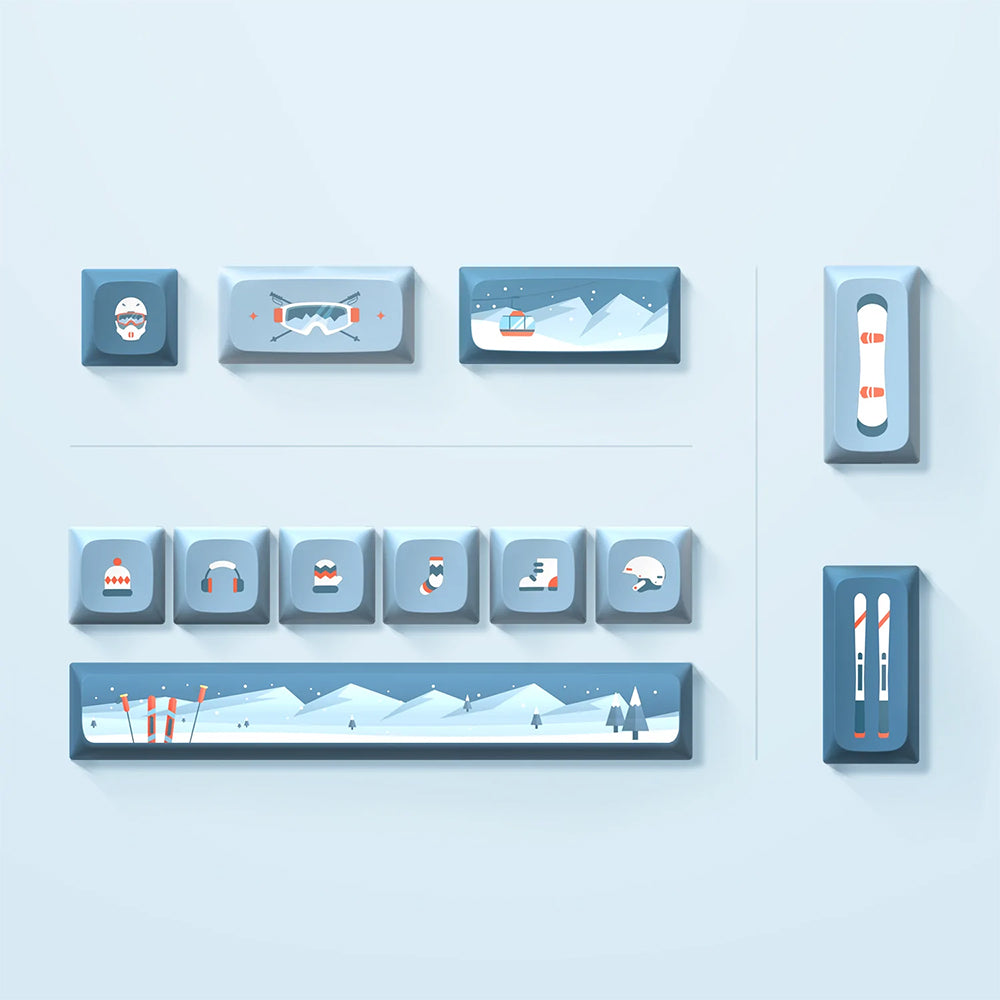 iQunix F97 Wireless Mechanical Keyboard Wintertide