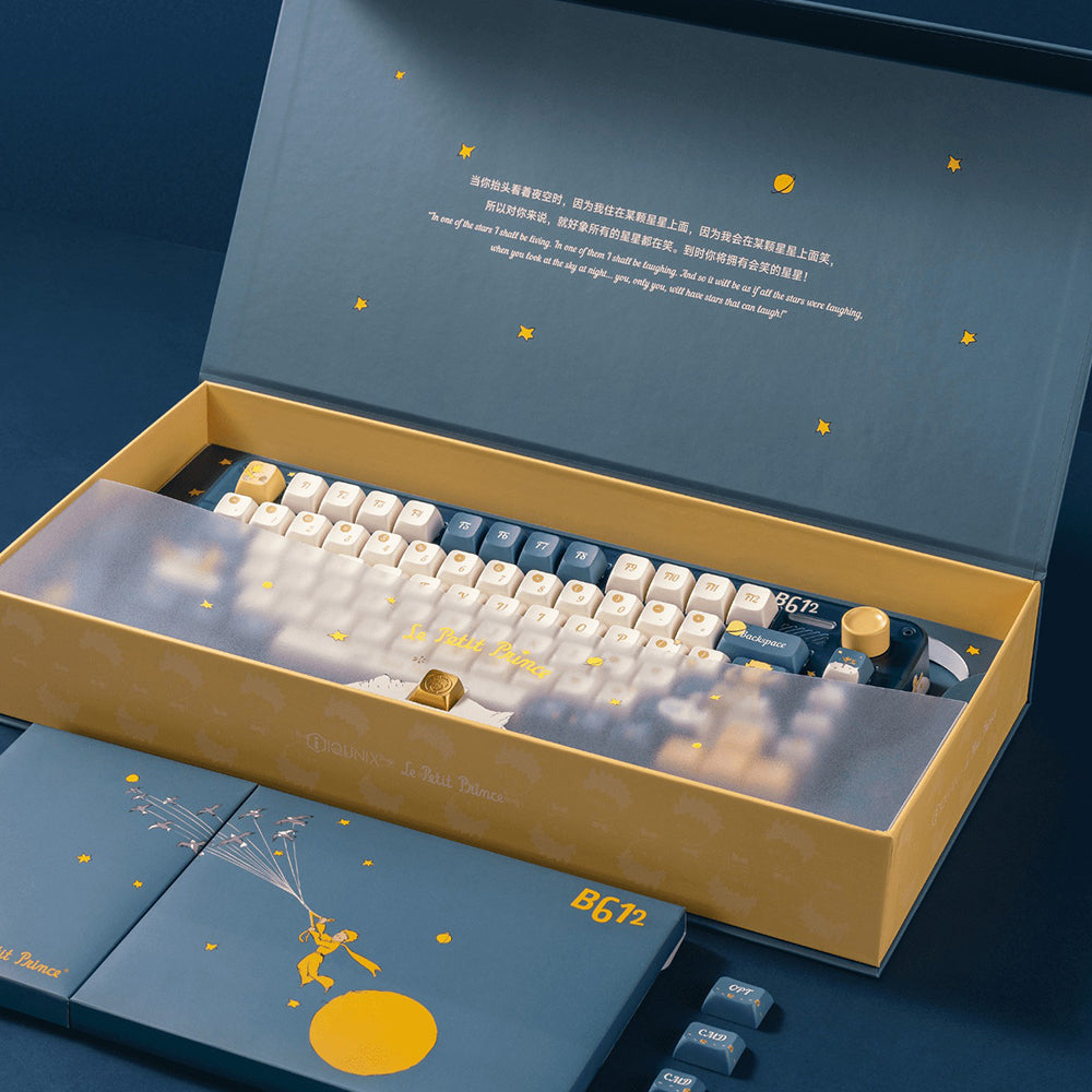 iQunix x Little Prince ZX75 Wireless Mechanical Keyboard Sky Encounter