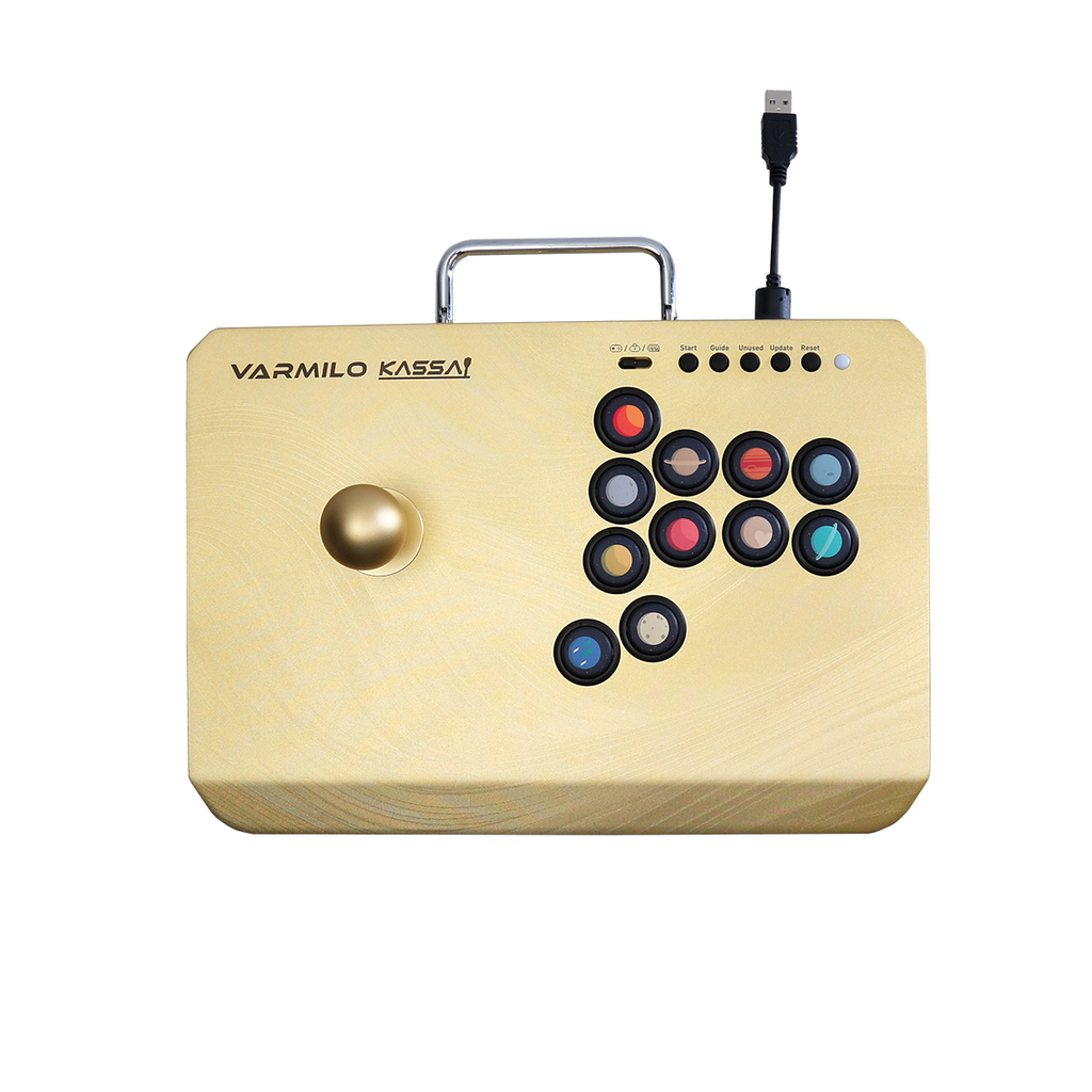 VARMILO KASSAI(喝采) ゴールド 格闘ゲーム用アーケード