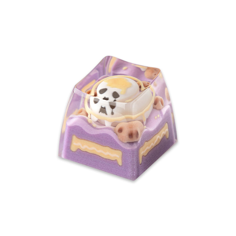 KEYMOJI Starry Candy Artisan Keycap for Cherry MX Switches Taro