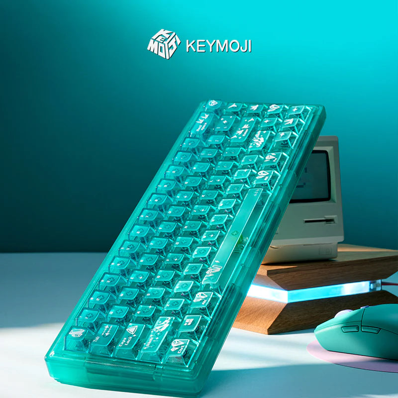 KEYMOJI(キーモジ) Gem Series Phosphophyllite クリアキーキャップ