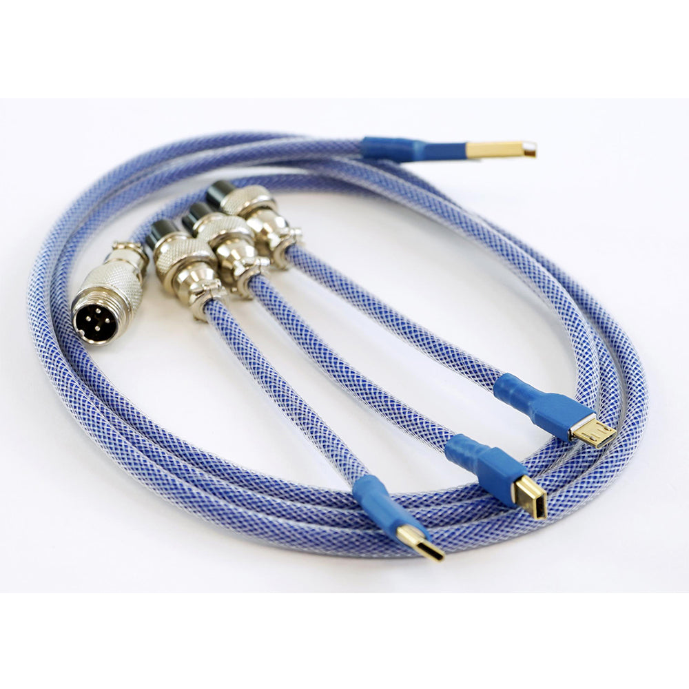 Kraken Keyboards Aviator Cable Dark Blue
