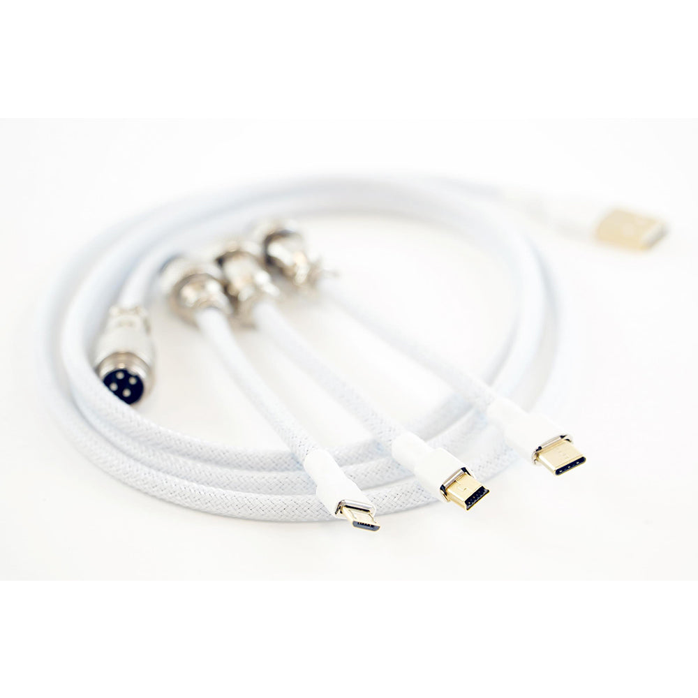 Kraken Keyboards Aviator Cable White