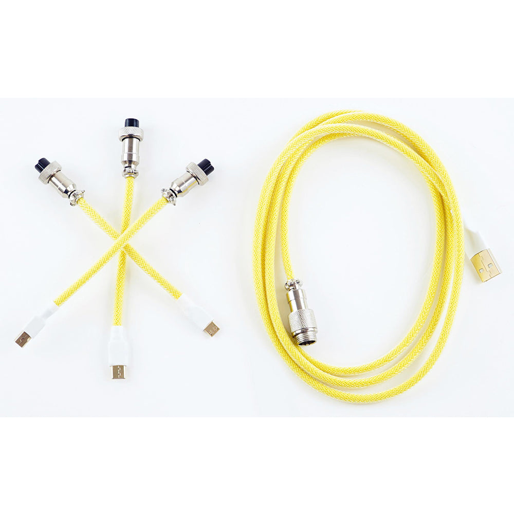 Kraken Keyboards Aviator Cable Yellow