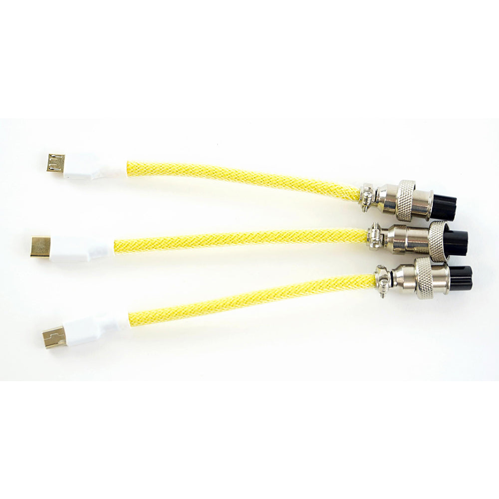 Kraken Keyboards Aviator Cable Yellow