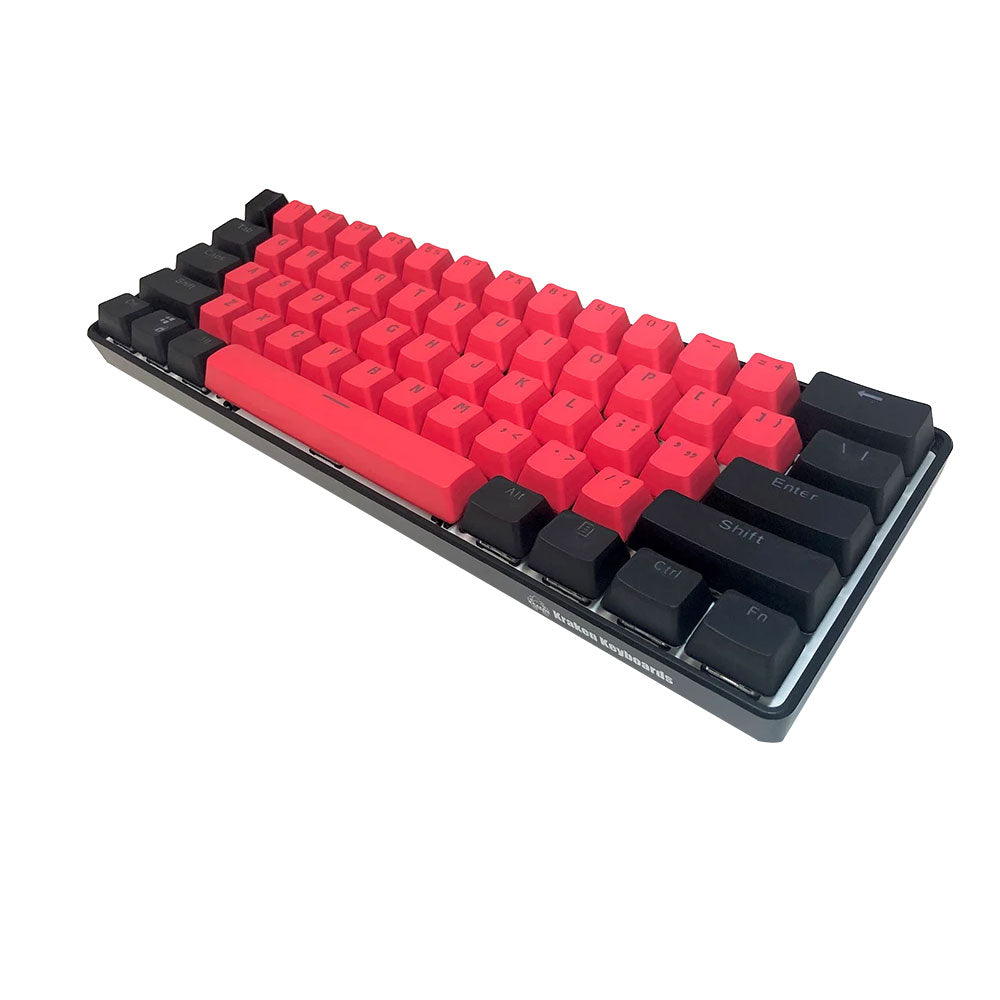 Kraken Keyboards BRED Keycap Set