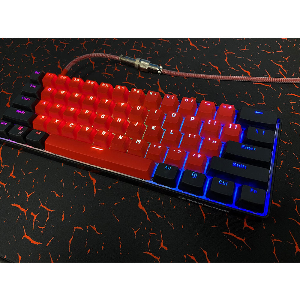 Kraken Keyboards BRED Keycap Set