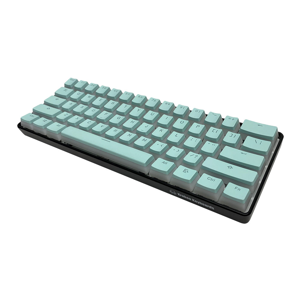 Kraken Keyboards Mint Pudding Keycap Set