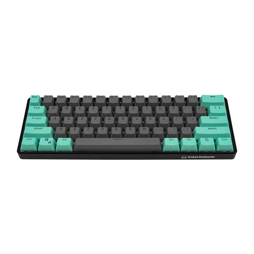 Kraken Keyboards Minty Steel Keycap Set