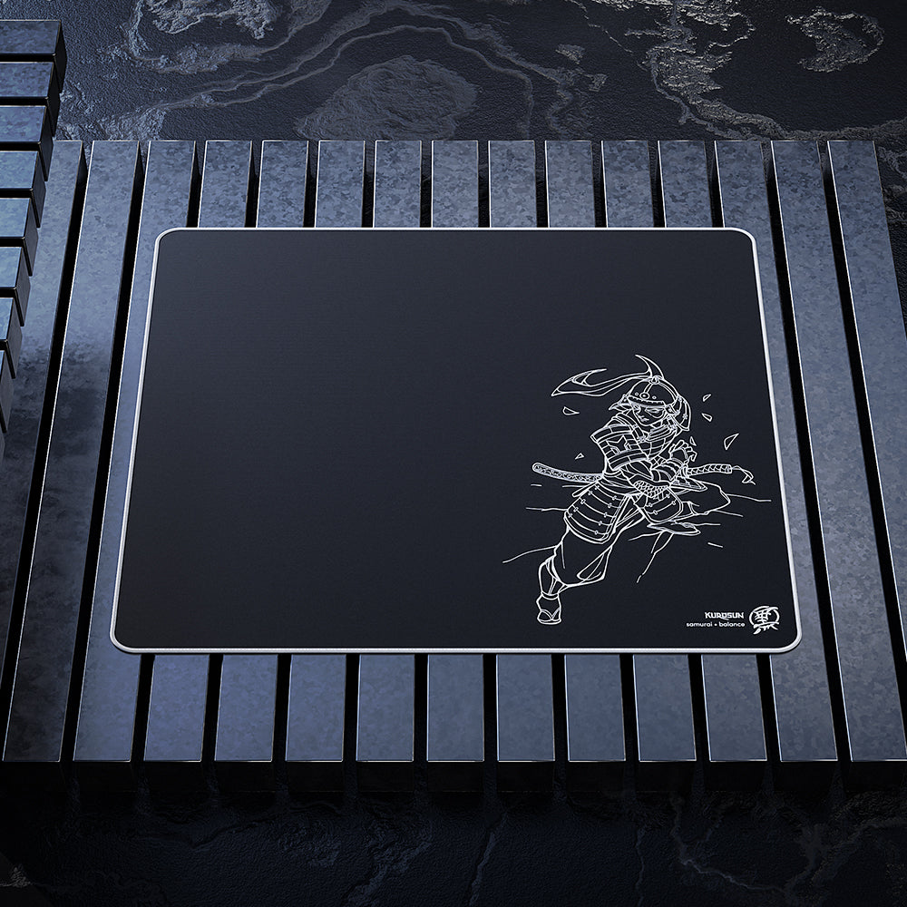 Kurosun Samurai Premium Gaming Mousepad Black [Cannot be bundled with other products]