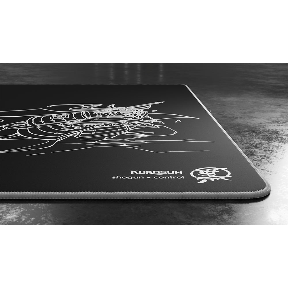 Kurosun Shogun Premium Gaming Mousepad Black XL Size (560 x 480 x 4 mm) [Cannot be bundled with other products]
