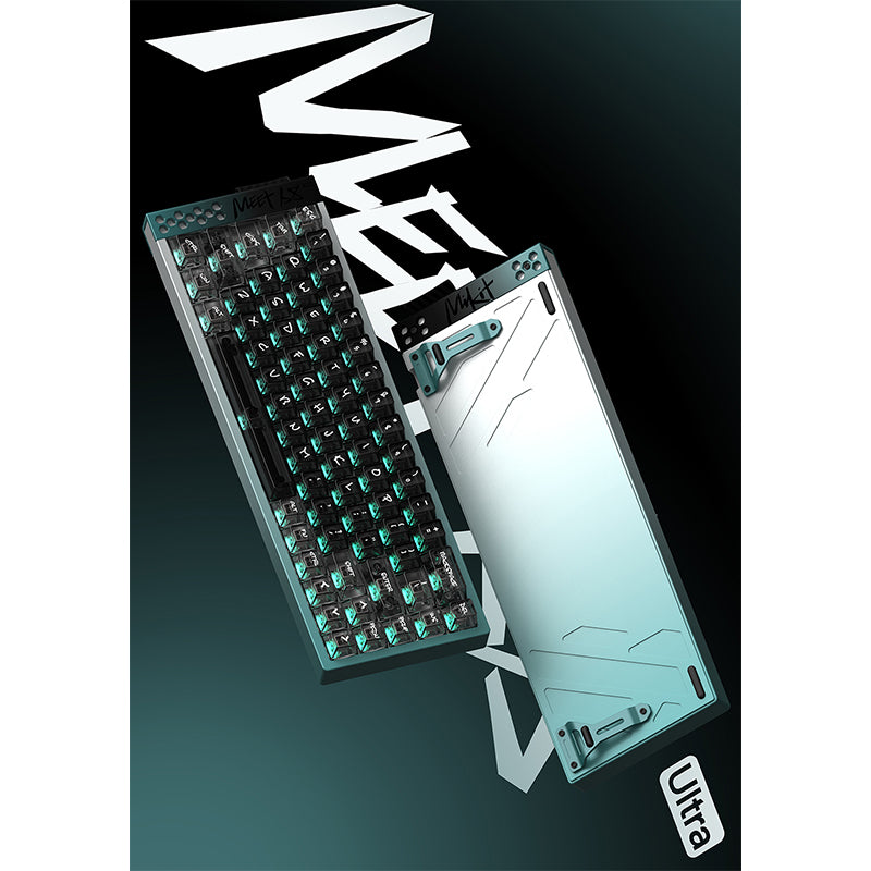 MIKIT Meet 68 Ultra Hall Effect Keyboard Aurora Green