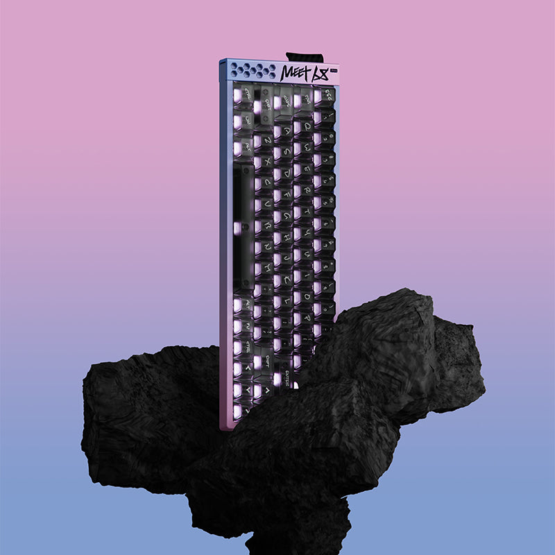 MIKIT Meet 68 Ultra Hall Effect Keyboard Starry Pink