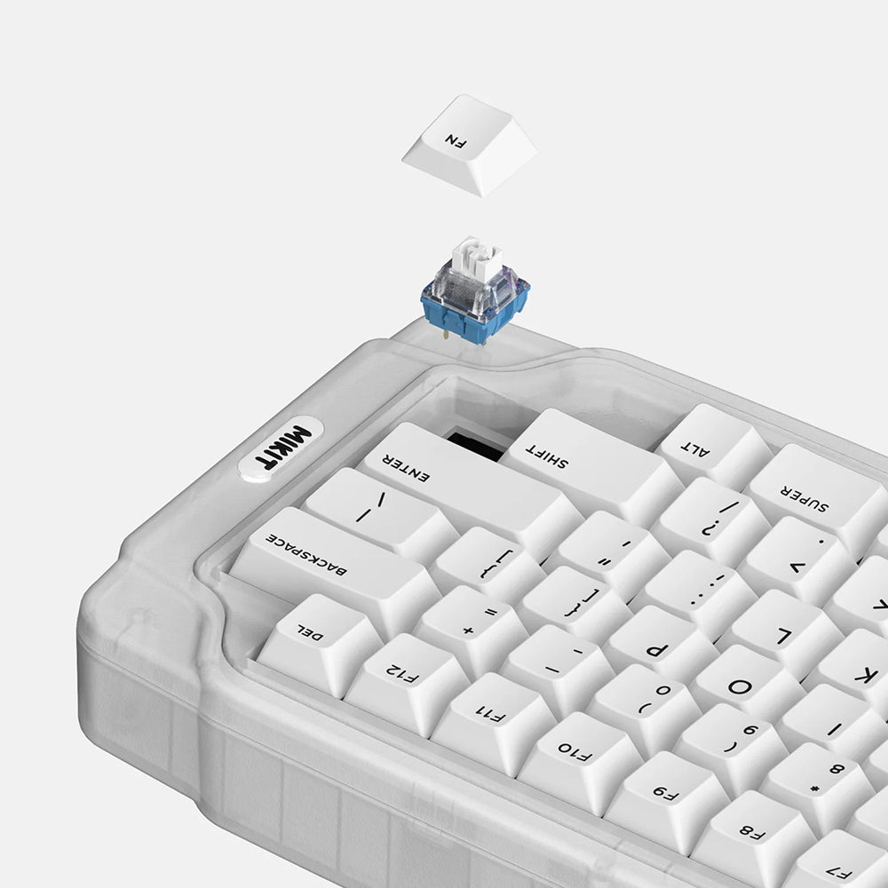 MIKIT MK72 DIY Wireless Mechanical Keyboard INNOCENCE
