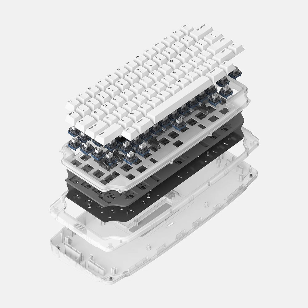 mikity_k ページ MIKIT MK72 組み立て メカニカルキーボード 有線 無線 US配列 70