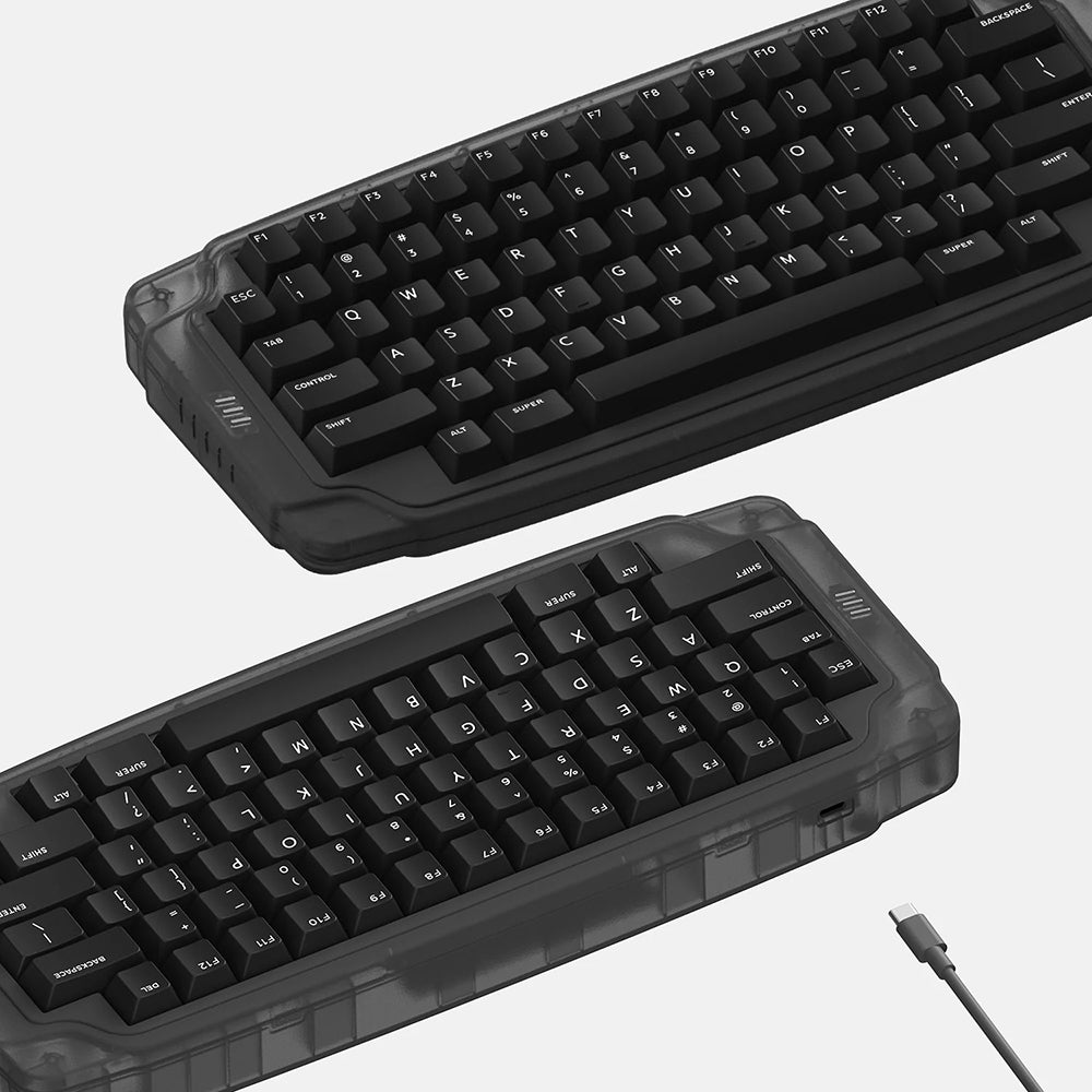MIKIT MK72 DIY Wireless Mechanical Keyboard OBSIDIAN
