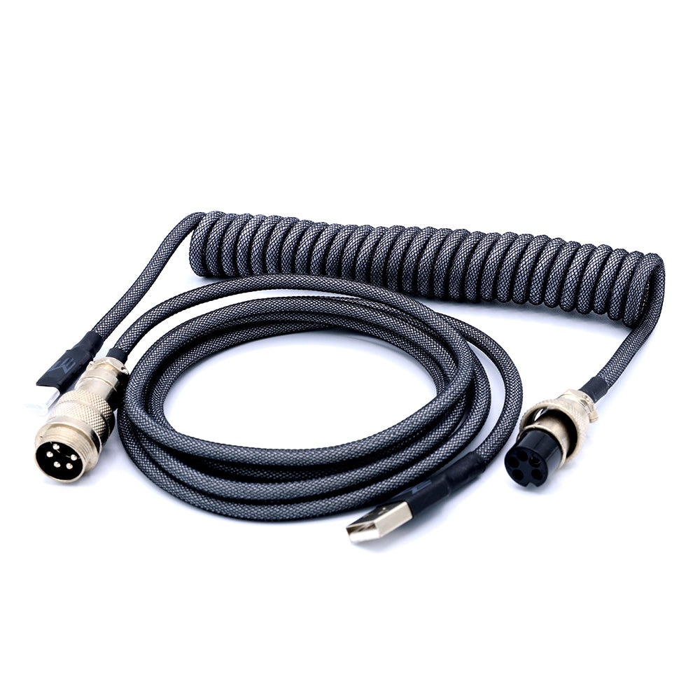 Matrix Keyboards Coiled Cable Midnight