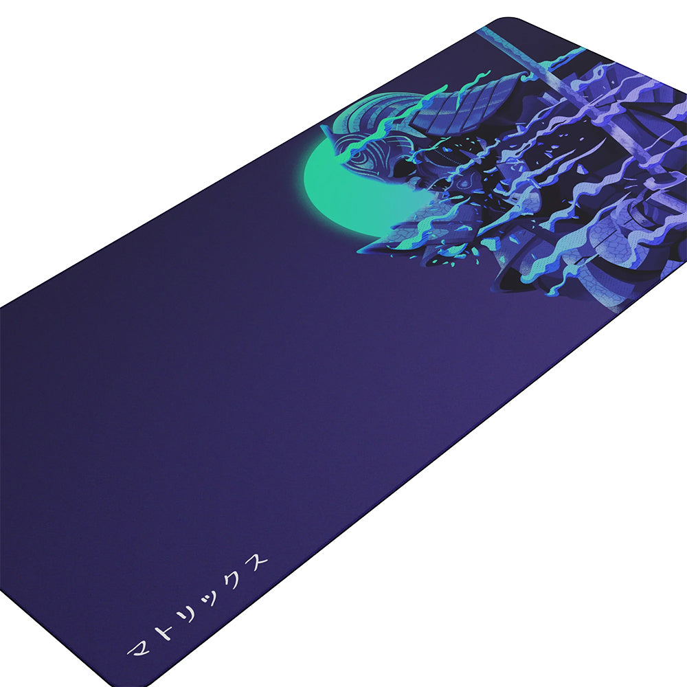 Matrix Keyboards Mousepad XXL Samurai (Teal/Purple)