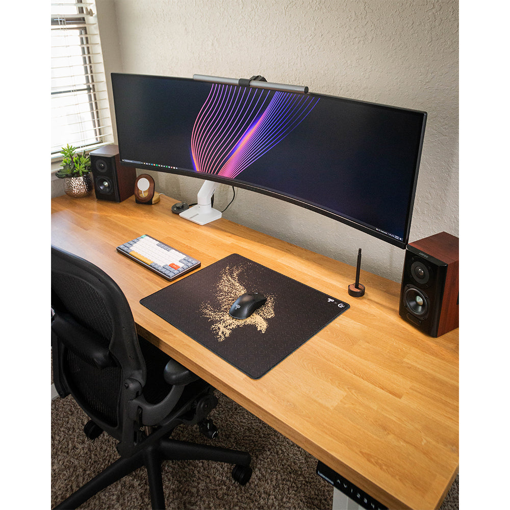 PureTrak MF1 Phoenix Black gaming mousepads