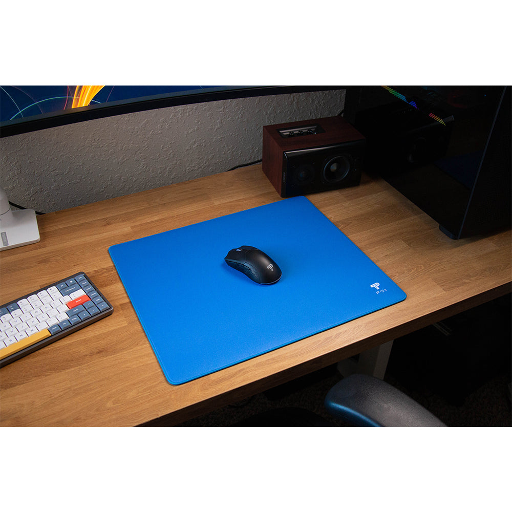 PureTrak P-51 Mustang gaming mousepads Blue【他商品との同梱不可】