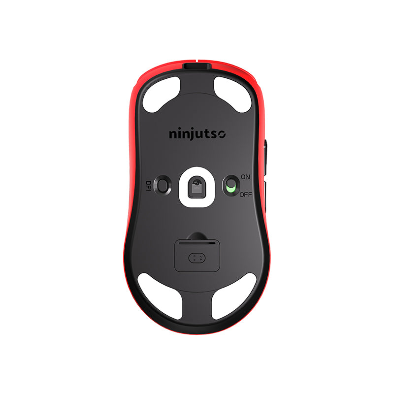 Ninjutso Sora 4K Wireless Gaming Mouse Red