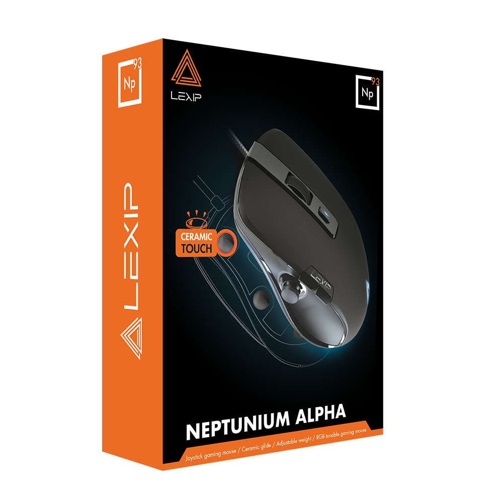超高性能マルチタスクゲーミングマウス Lexip Np93 Neptunium Alpha