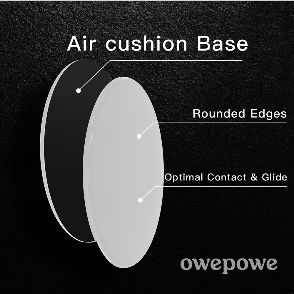 Owepowe Eagle Mouse Skates Speed Dots White, 40 count