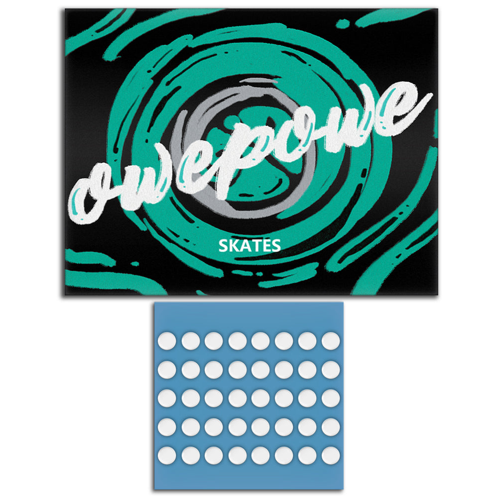 Owepowe OP Mouse Skates Universal Dots White PTFE 40個入り