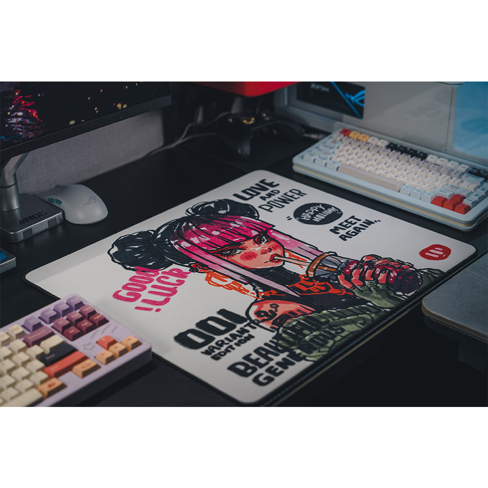 Owepowe WGR Series Gaming Mousepad, Milktea (Cannot be shipped with other products)