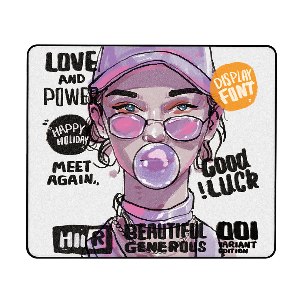 Owepowe WGR series Gaming Mousepad Rapper Girl【他商品との同梱不可】