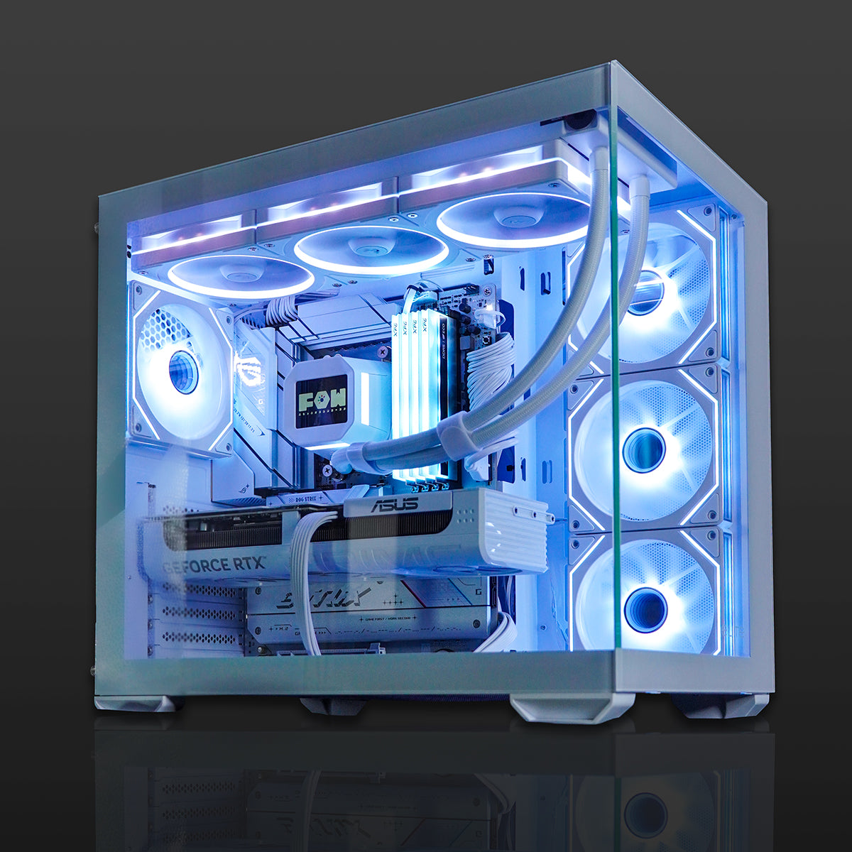 FOW-TG-R7X3D-N57-PT-WH】BTOパソコン/ゲーミングPC｜ふもっふのおみせ