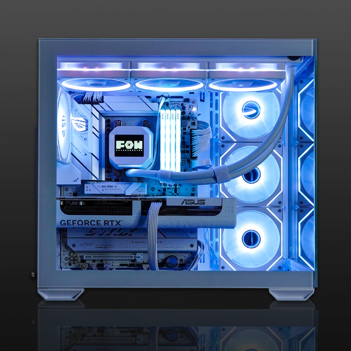 FOW-TG-R7X3D-N57-WH-1】BTOパソコン/ゲーミングPC｜ふもっふのおみせ