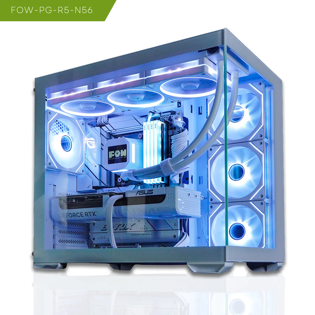 Ryzen5搭載★激安ゲーミングPCフルセット56 FOW-PG-R5-N56-WH-1】BTOパソコン/ゲーミングPC｜ふもっふのおみせ