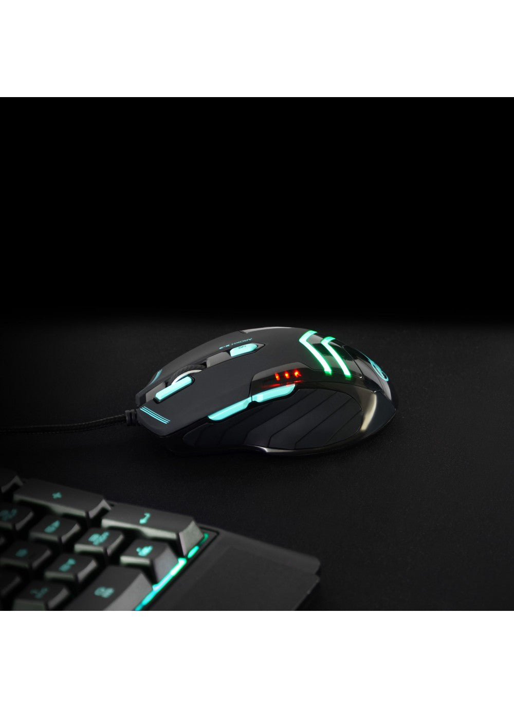 GAMING MOUSE AROKH X-2 - 7 BUTTONS 3500 DPI - GN