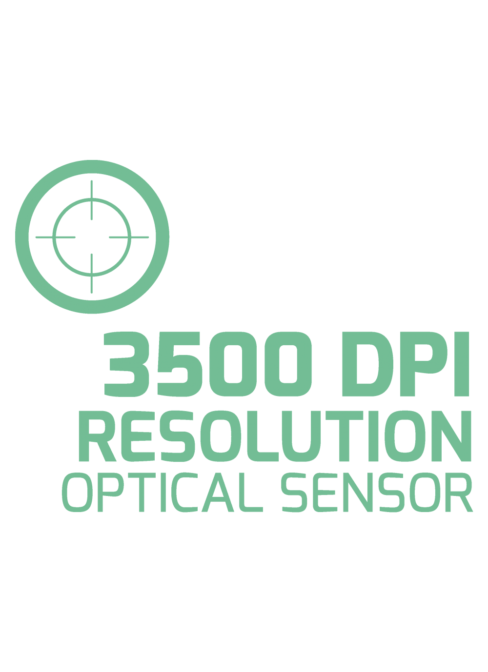 GAMING MOUSE AROKH X-2 - 7 BUTTONS 3500 DPI - GN